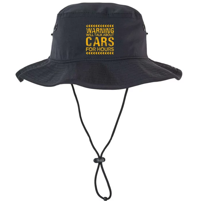 Warning Will Talk About Cars For Hours Legacy Cool Fit Booney Bucket Hat