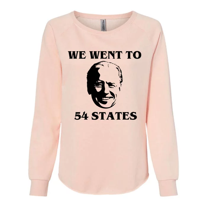 We Went To 54 States Womens California Wash Sweatshirt