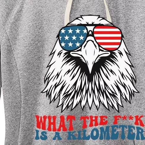 Wtf What The Fuck Is A Kilometer George Washington Meme Women's Fleece Hoodie