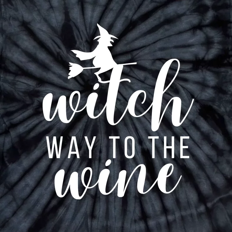 Witch Way To The Wine Tie-Dye T-Shirt