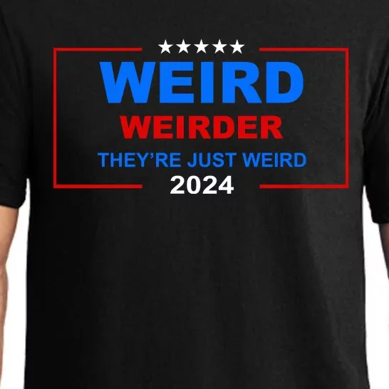 Weird Weirder They’Re Just Weird 2024 Pajama Set