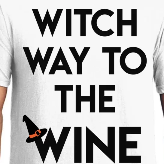 Witch Way To Wine Gift Pajama Set