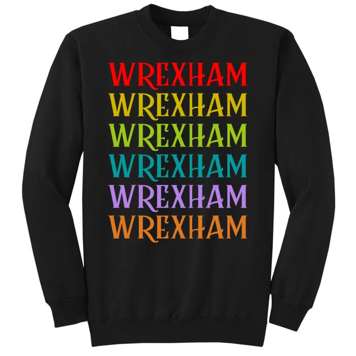 Wrexham Wales Vintage 80s Retro Sweatshirt