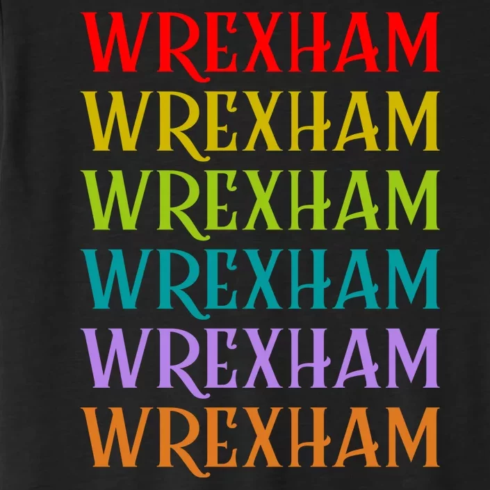 Wrexham Wales Vintage 80s Retro ChromaSoft Performance T-Shirt