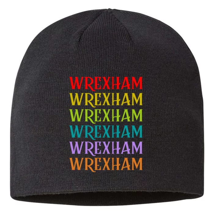 Wrexham Wales Vintage 80s Retro 8 1/2in Sustainable Knit Beanie