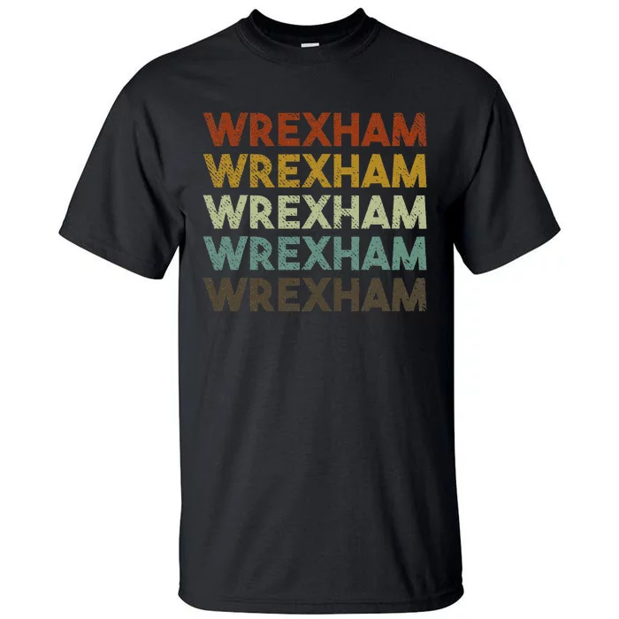 W.R.E.X.H.A.M. Wales Vintage 80s Tall T-Shirt