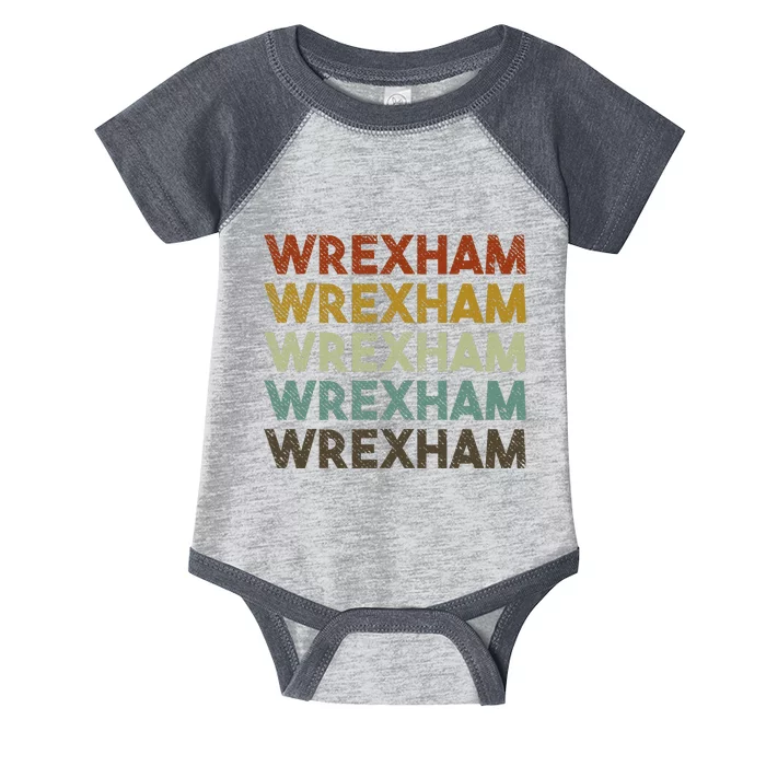 W.R.E.X.H.A.M. Wales Vintage 80s Infant Baby Jersey Bodysuit