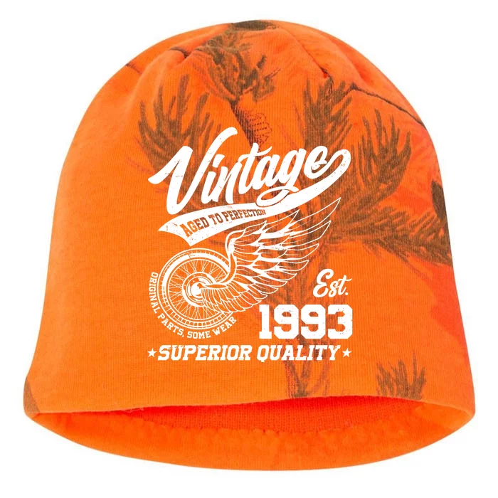 Winged Wheel Vintage 1993 Aged To Perfection Superior Quality 30th Birthday Kati - Camo Knit Beanie