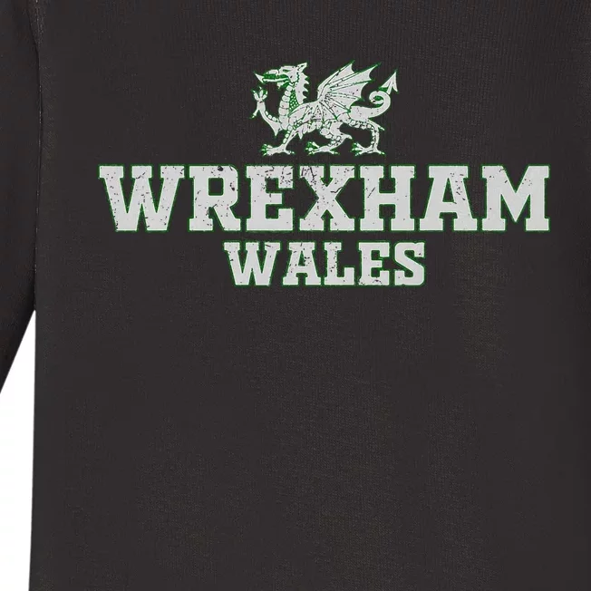 W.R.E.X.Ha.M Wales Baby Long Sleeve Bodysuit