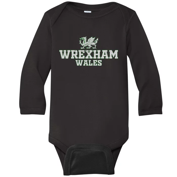 W.R.E.X.Ha.M Wales Baby Long Sleeve Bodysuit