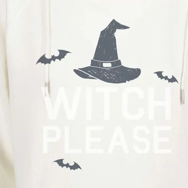 Well Worn Witch Please Gift Womens Funnel Neck Pullover Hood