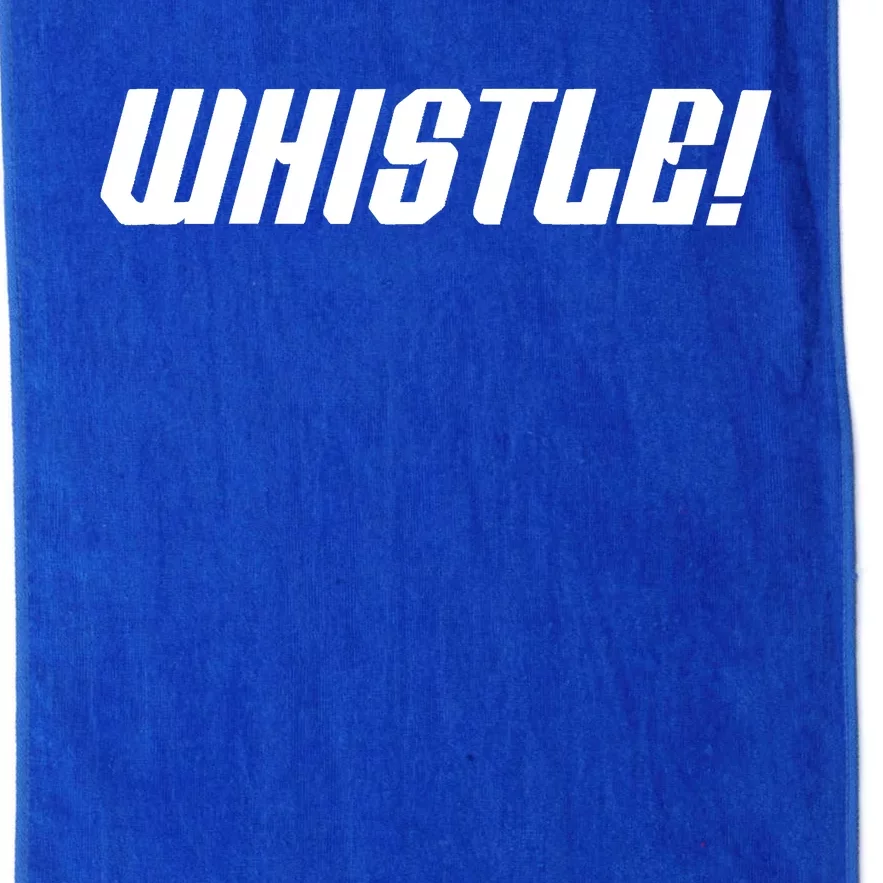 Whistle Whistle Platinum Collection Golf Towel