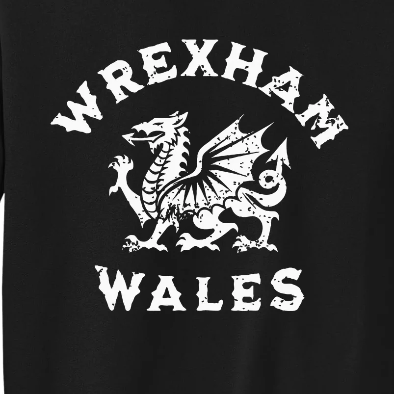 Wrexham Wales Welsh Dragon Flag Sweatshirt