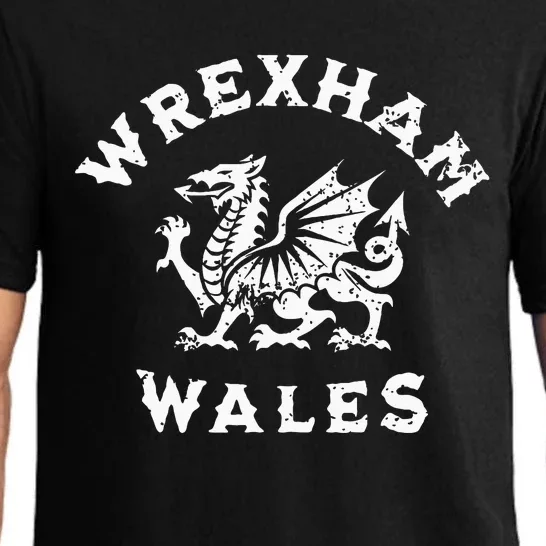 Wrexham Wales Welsh Dragon Flag Pajama Set