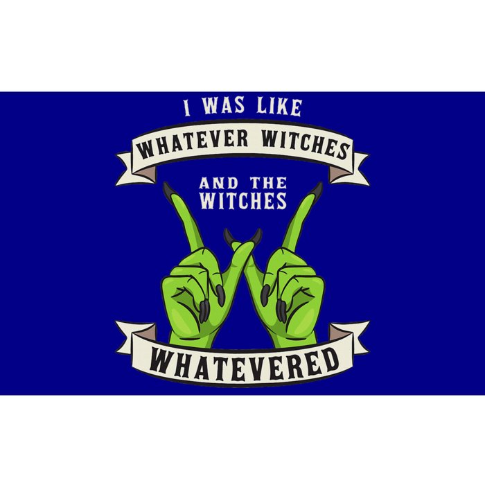 Whatever Witches Witch Wiccan Costume Funny Halloween Gifts Bumper Sticker