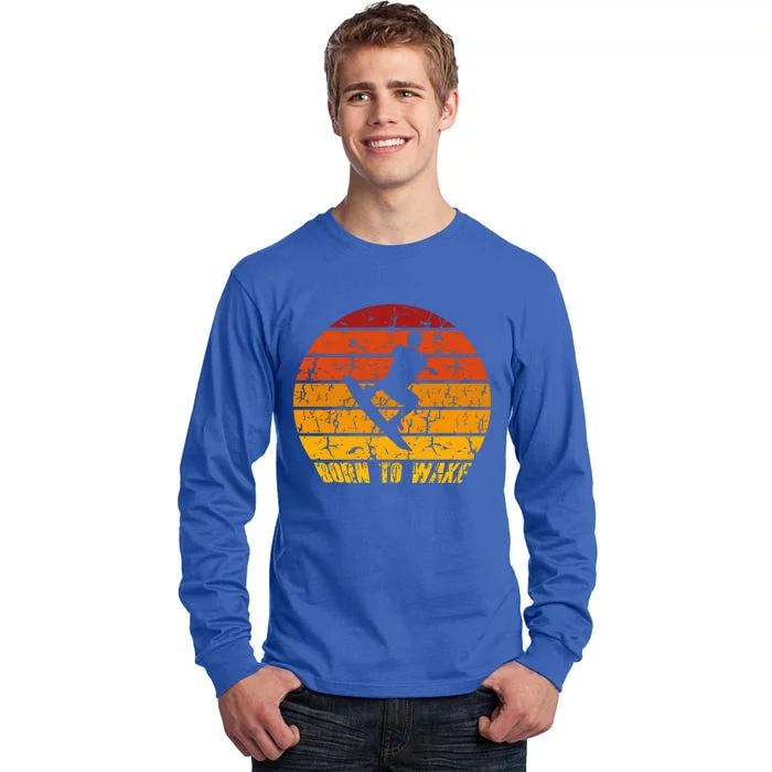 Wakeboard Wakeboarder Wakeboarding Freestyle Wake Board Gift Tall Long Sleeve T-Shirt