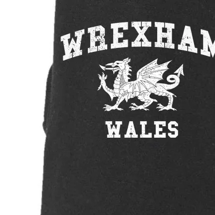 Wrexham Wales Doggie 3-End Fleece Hoodie