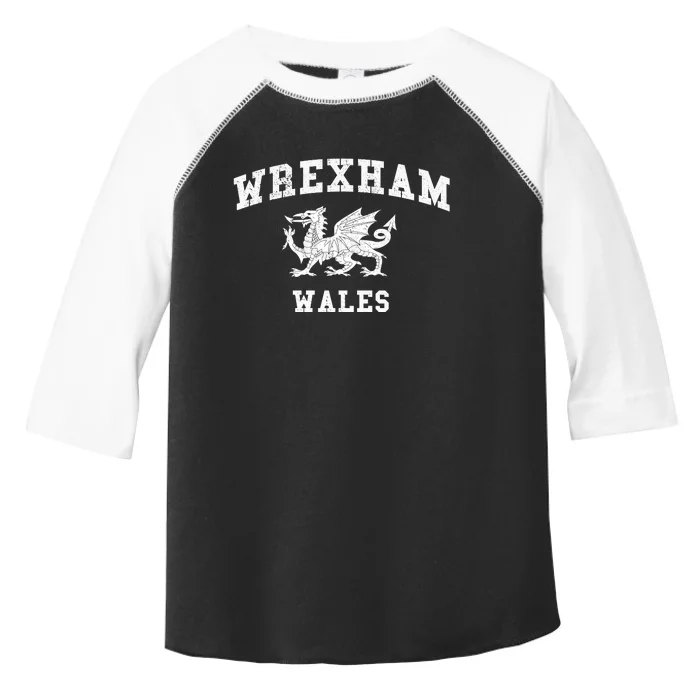 Wrexham Wales Toddler Fine Jersey T-Shirt