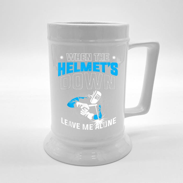 Welding Welders Front & Back Beer Stein