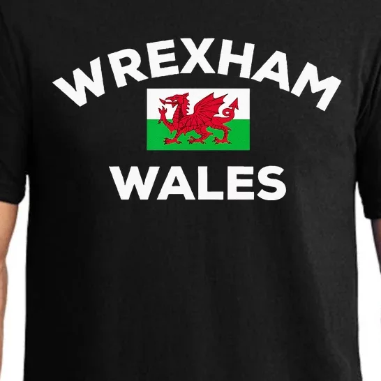 Wrexham Wales Welsh Flag City Pajama Set