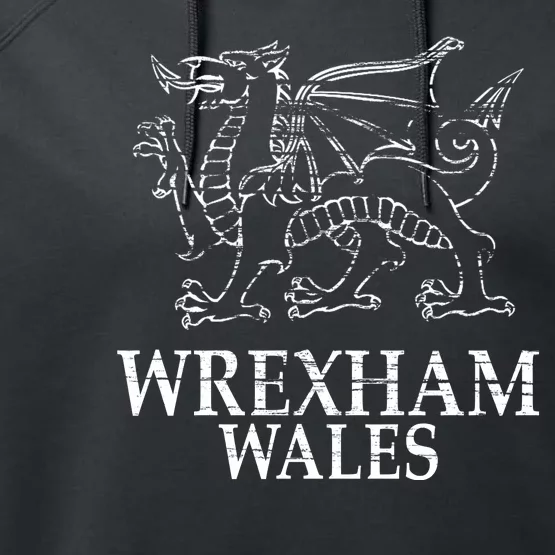 Wrexham Wales Performance Fleece Hoodie