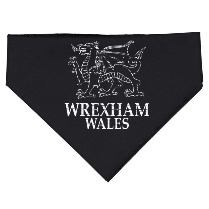 Wrexham Wales USA-Made Doggie Bandana