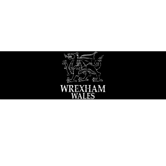 Wrexham Wales Bumper Sticker