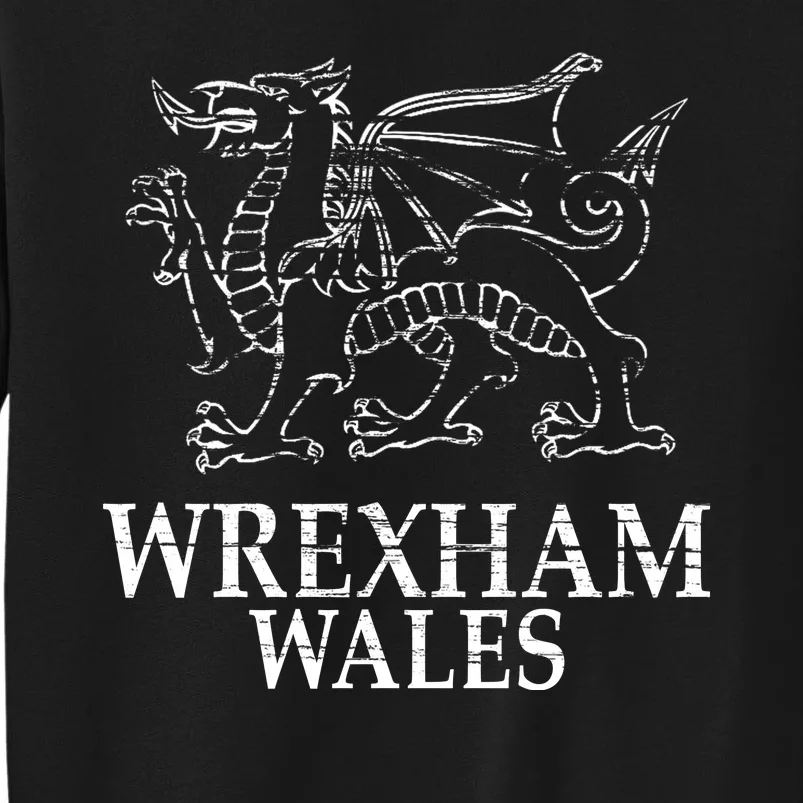 Wrexham Wales Tall Sweatshirt