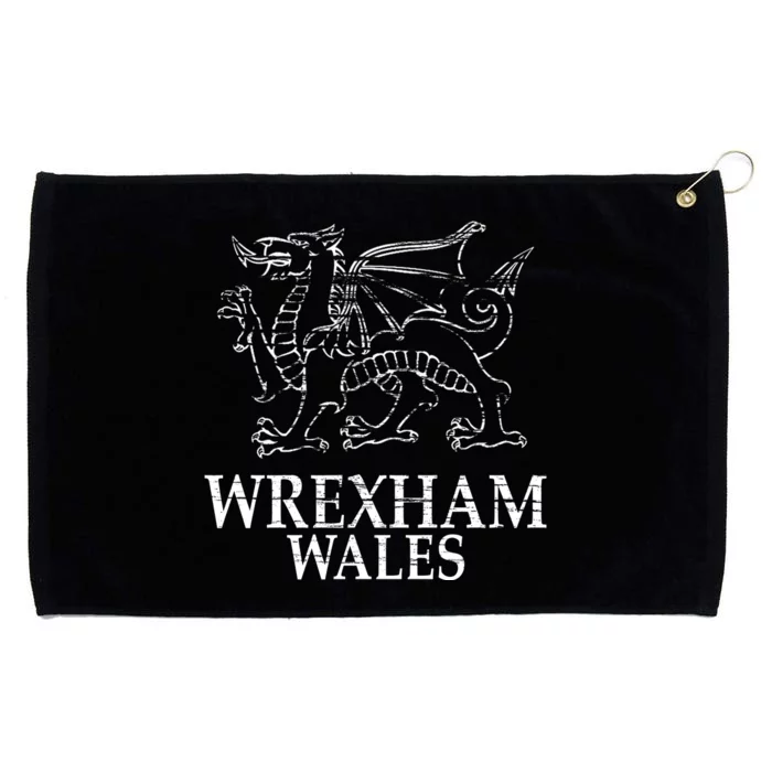 Wrexham Wales Grommeted Golf Towel