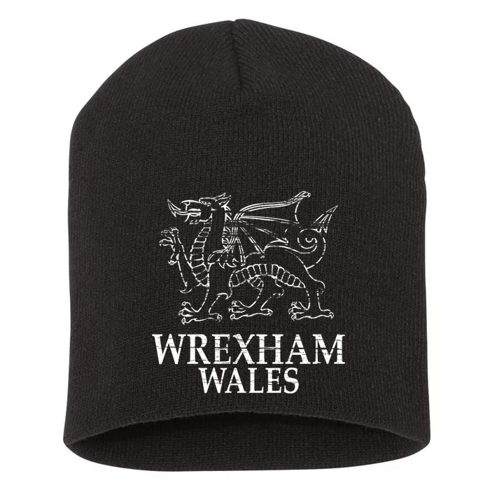 Wrexham Wales Short Acrylic Beanie