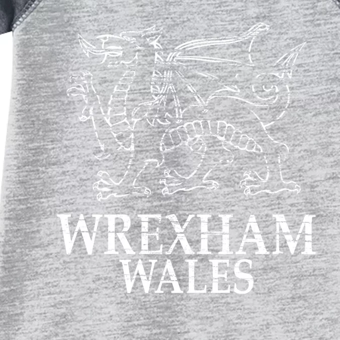 Wrexham Wales Infant Baby Jersey Bodysuit