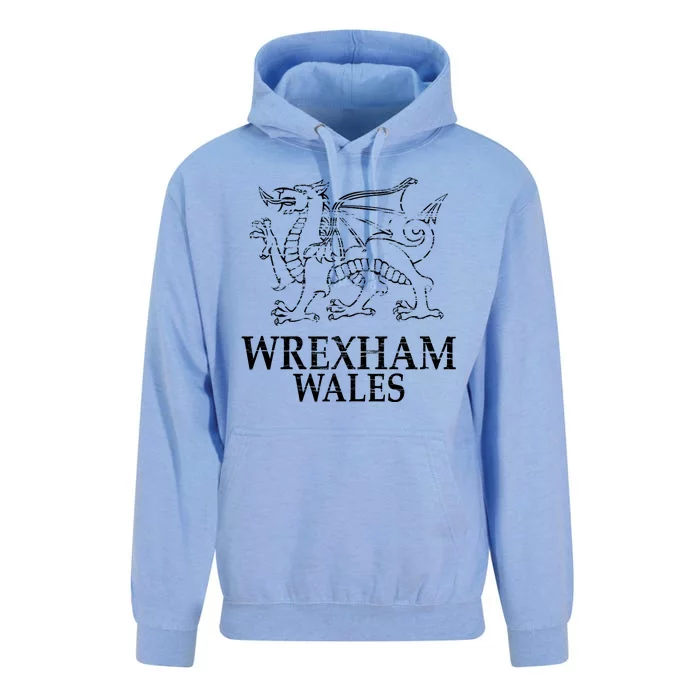 Wrexham Wales Unisex Surf Hoodie