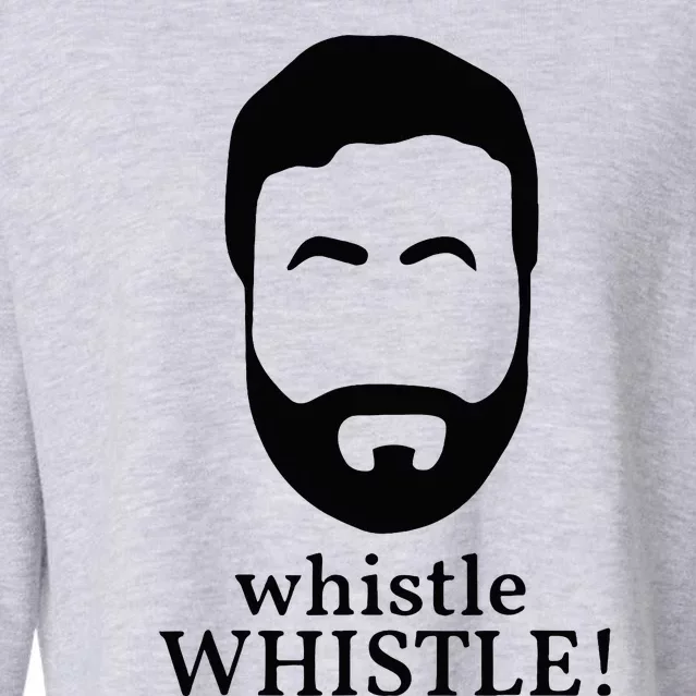 Whistle Whistle Cropped Pullover Crew