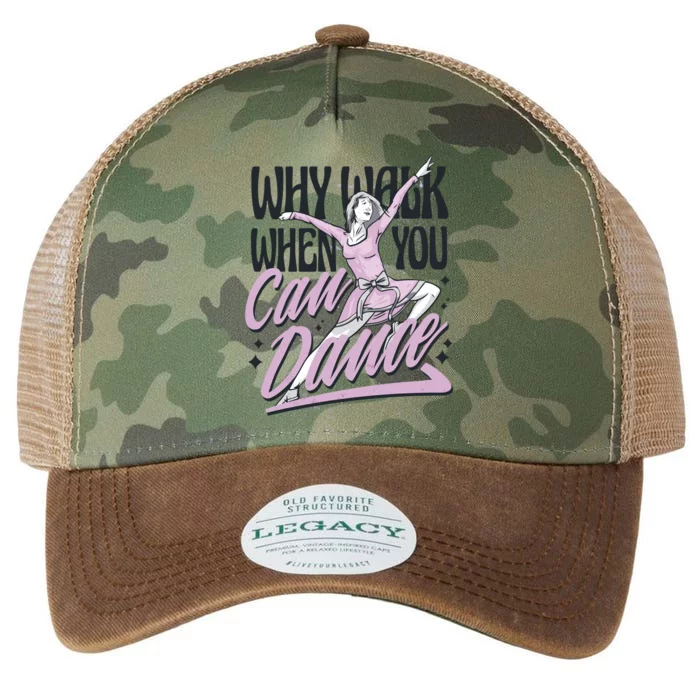 Why Walk When You Can Dance Legacy Tie Dye Trucker Hat