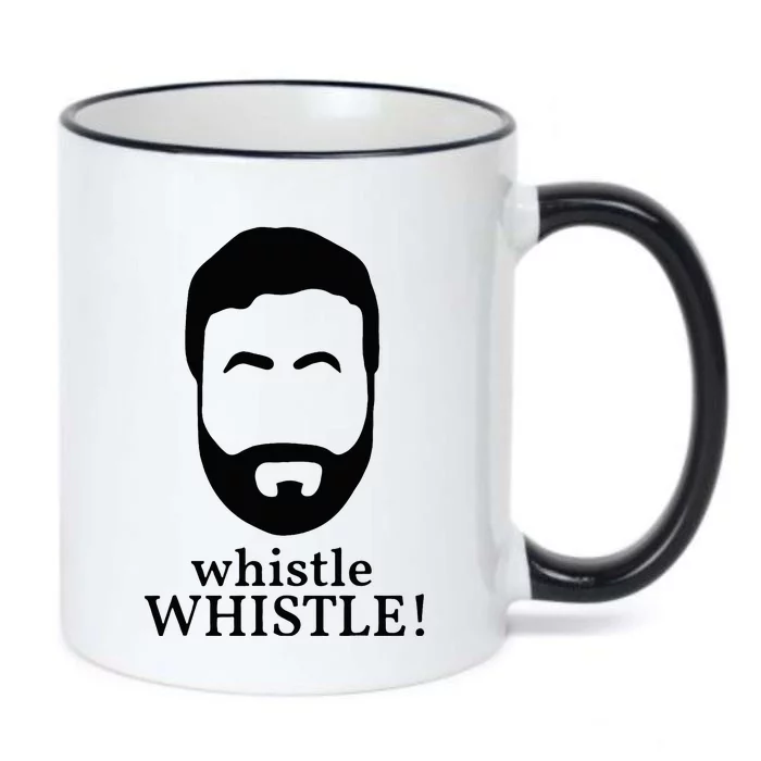 Whistle Whistle Black Color Changing Mug