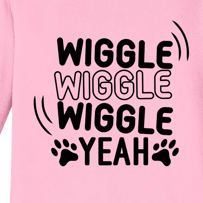 Wiggle Wiggle Baby Long Sleeve Bodysuit