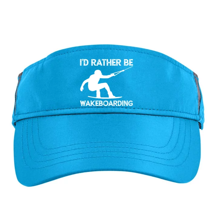 Wakeboarding Wakeboarder Wakeboard Funny Gift Adult Drive Performance Visor