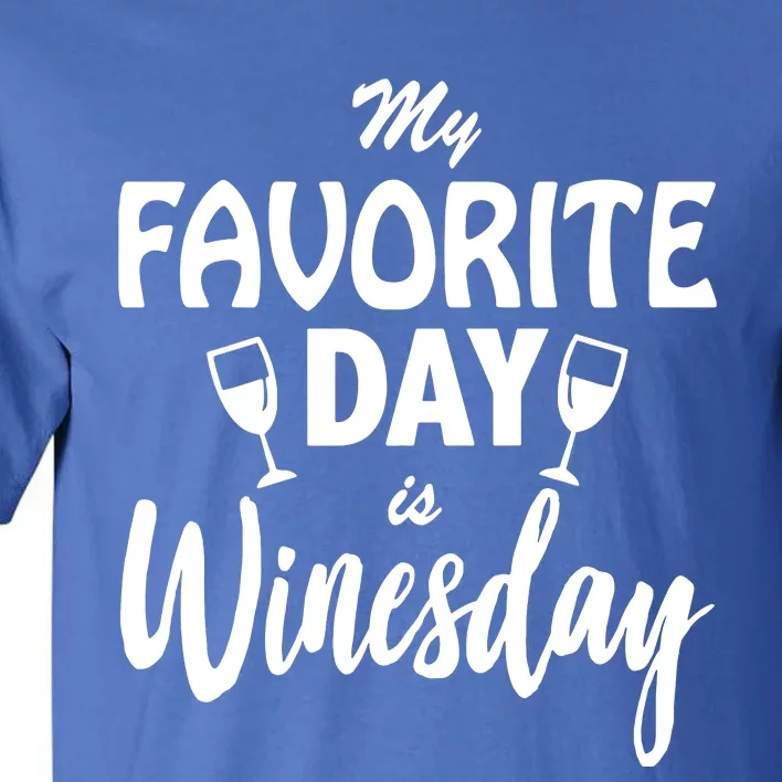 Winesday Wine Tall T-Shirt