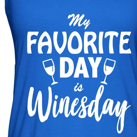 Winesday Wine Ladies Essential Flowy Tank