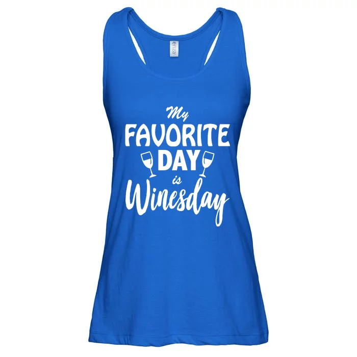 Winesday Wine Ladies Essential Flowy Tank