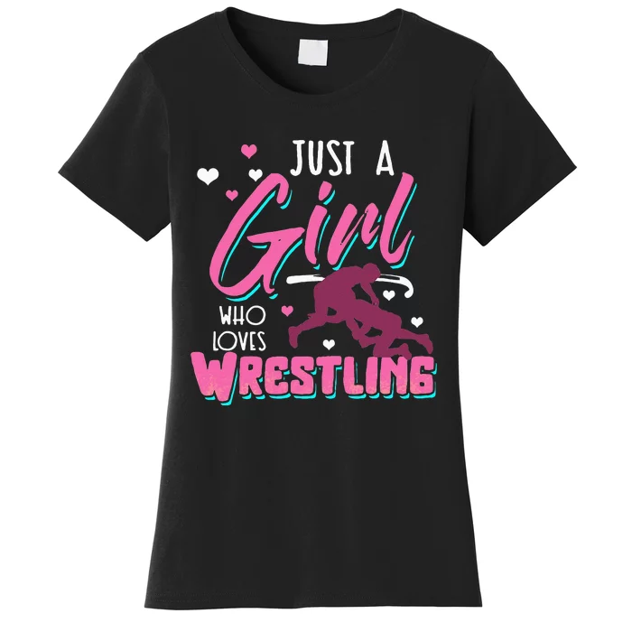 Wrestling Woman Wrestler Mother Battle Women Women's T-Shirt