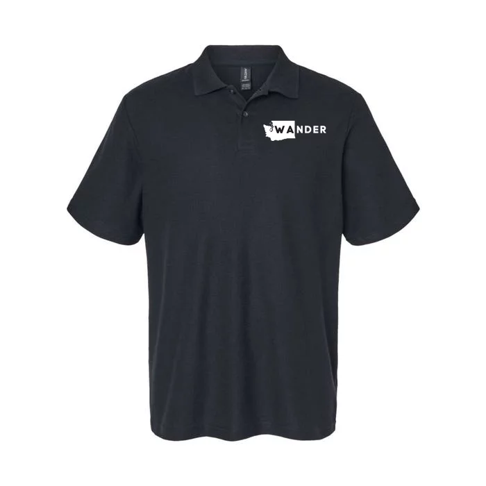 Wa Wander Washington Silhouette Softstyle Adult Sport Polo