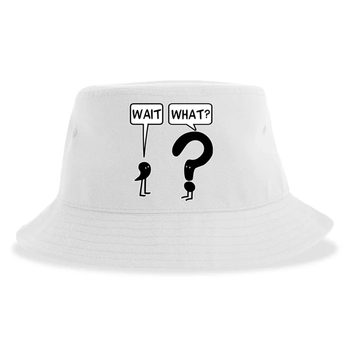 Wait, What? Sustainable Bucket Hat