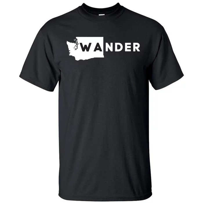 Wa Wander Washington Silhouette Tall T-Shirt