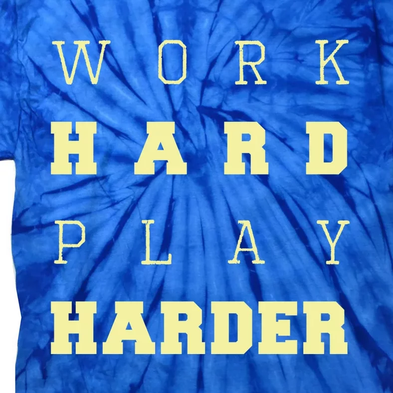 Well Worn Work Hard Gift Tie-Dye T-Shirt