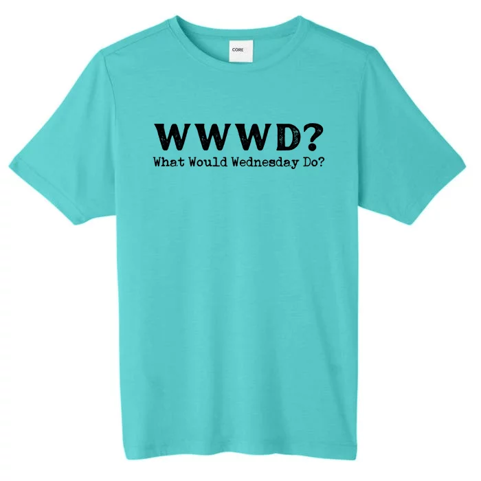 WWWD What Would Wednesday Do ChromaSoft Performance T-Shirt