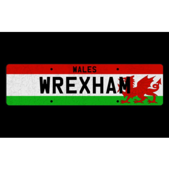 Wrexham, Wales Wrexham Bumper Sticker