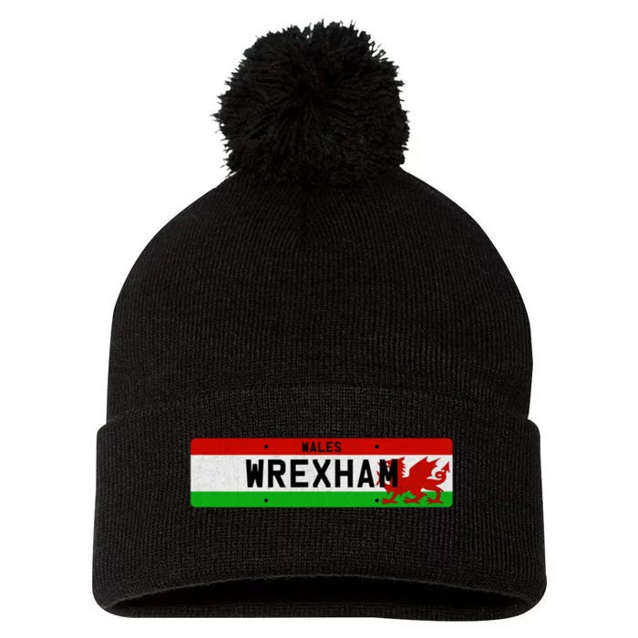 Wrexham, Wales Wrexham Pom Pom 12in Knit Beanie