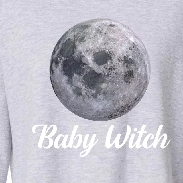 Witch Witchcraft Wicca Pagan Witches Moon Astrology Gift Cropped Pullover Crew