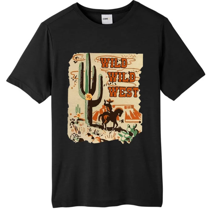 Wild Wild West Western Life Southwest Desert Vibes Cactus ChromaSoft Performance T-Shirt